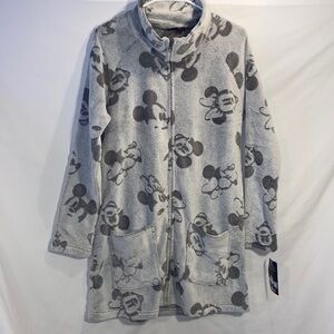 Mickey mouse Disney women's Angel soft fleece lounger sz small